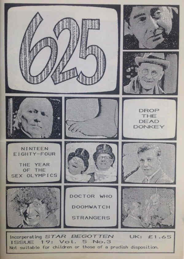 STAR BEGOTTEN magazine side cover Issue 19   1993