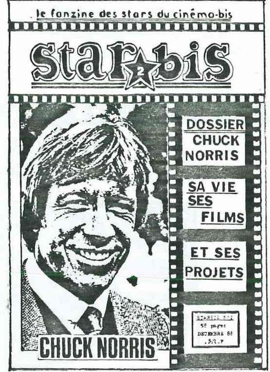 STAR BIS magazine side cover Issue 2  December 1988