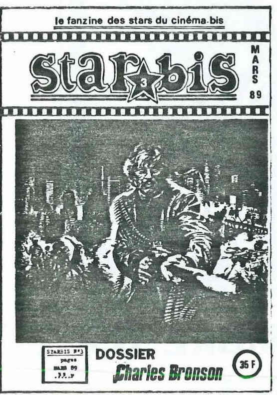 STAR BIS magazine side cover Issue 3  March 1989