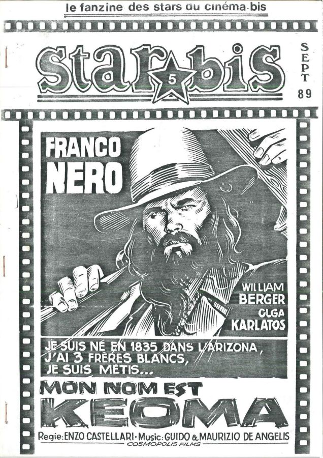 STAR BIS magazine side cover Issue 5  September 1989