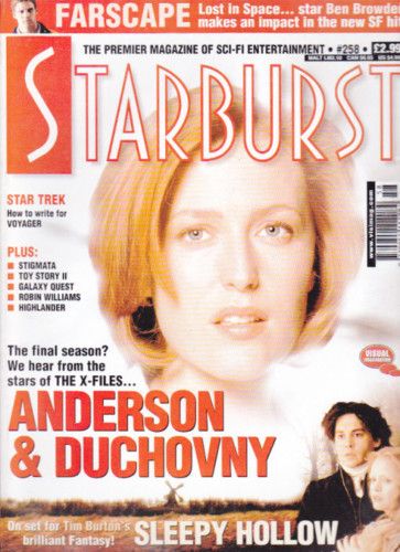 STARBURST magazine side cover Issue 258 February 2000