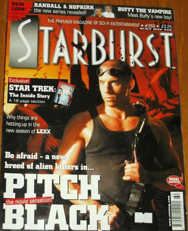 STARBURST magazine side cover Issue 260 April 2000