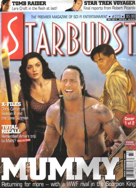 STARBURST magazine side cover Issue 273 May 2001