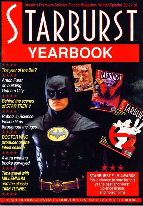 STARBURST magazine side cover  Special #4 Yearbook  1989