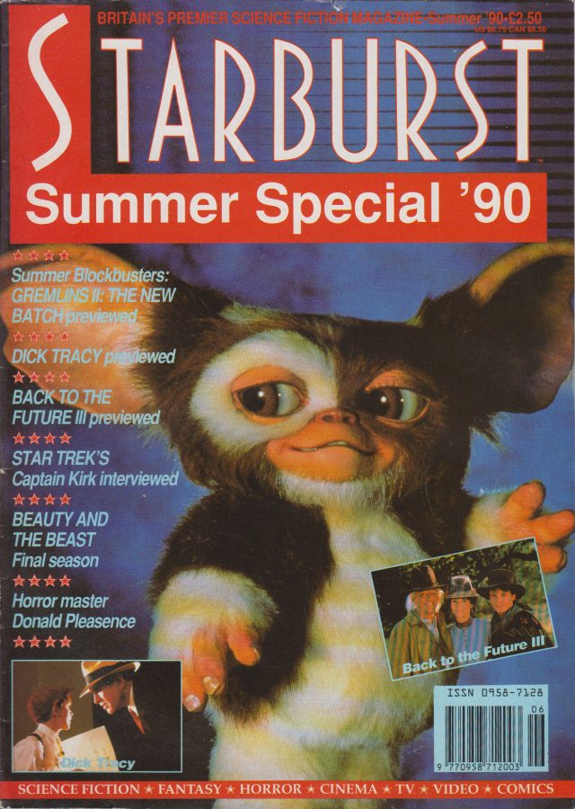 STARBURST magazine side cover  Special #5 Summer 1990
