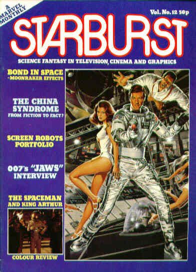 STARBURST magazine side cover Issue 12 August 1979