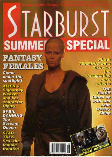 STARBURST magazine side cover  Special #12 Summer 1992