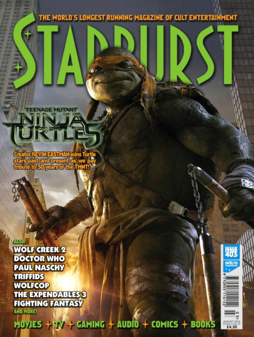 STARBURST magazine side cover Issue 403 August 2014