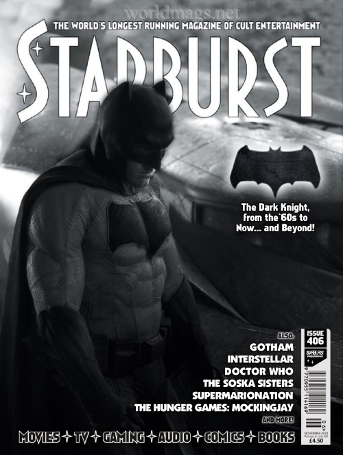 STARBURST magazine side cover Issue 406 November 2014