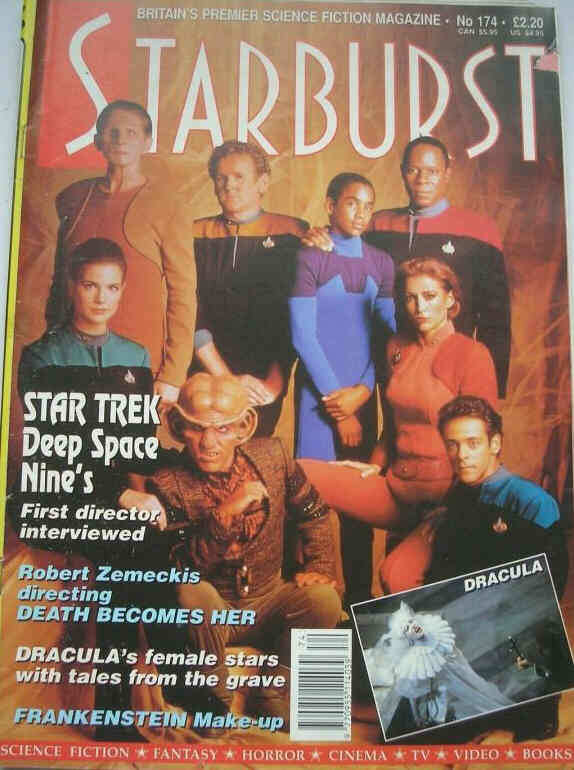 STARBURST magazine side cover Issue 174 February 1993