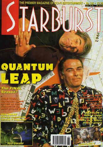STARBURST magazine side cover Issue 185 January 1994