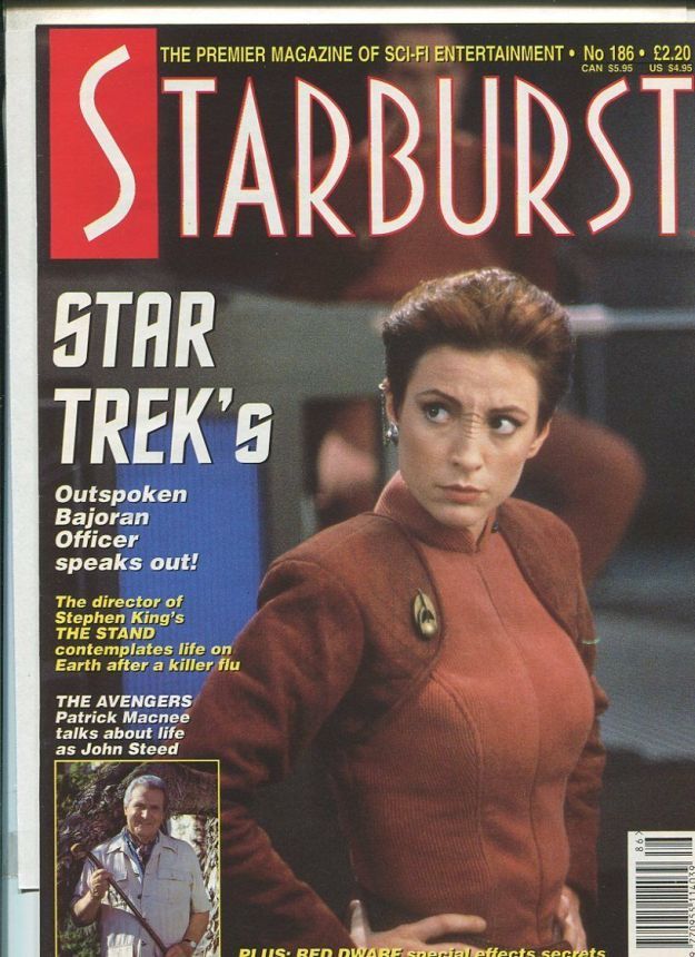 STARBURST magazine side cover Issue 186 February 1994