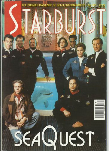 STARBURST magazine side cover Issue 187 March 1994