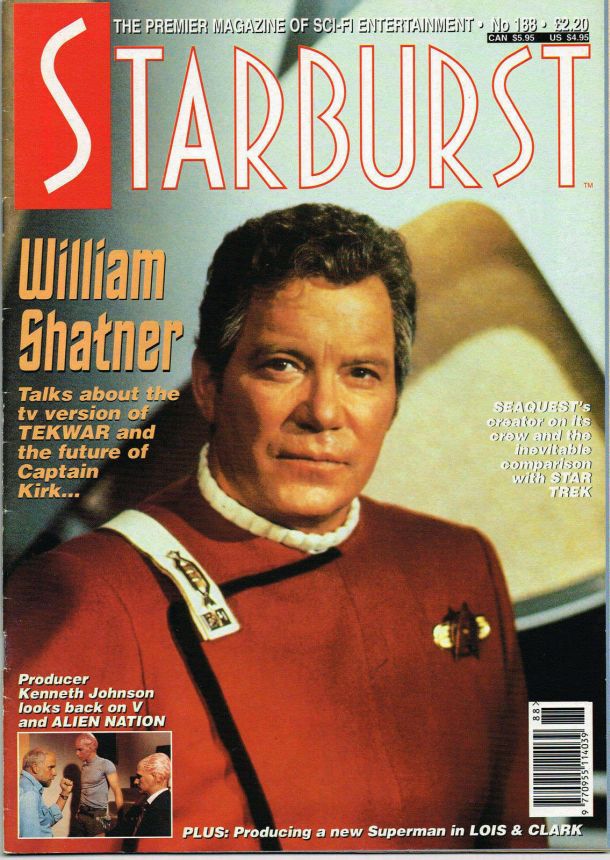 STARBURST magazine side cover Issue 188 April 1994