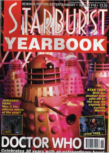 STARBURST magazine side cover  Special #18 Yearbook  1993