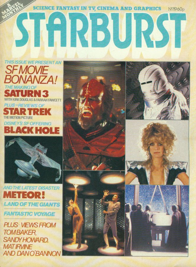 STARBURST magazine side cover Issue 19 March 1980