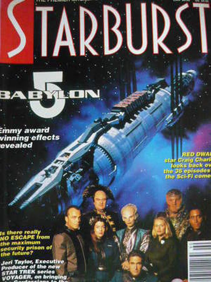 STARBURST magazine side cover Issue 190 June 1994