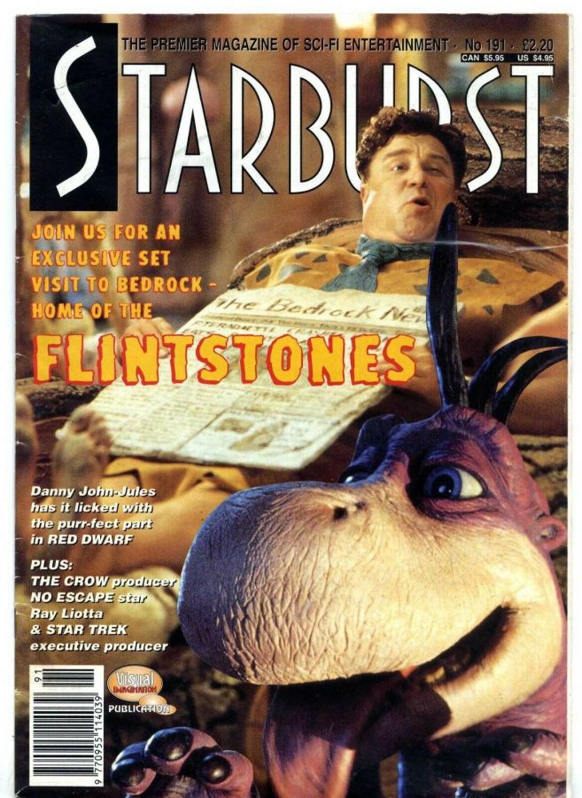 STARBURST magazine side cover Issue 191 July 1994
