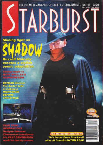 STARBURST magazine side cover Issue 195 November 1994