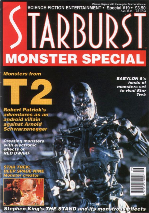 STARBURST magazine side cover  Special #19, Monster  1994