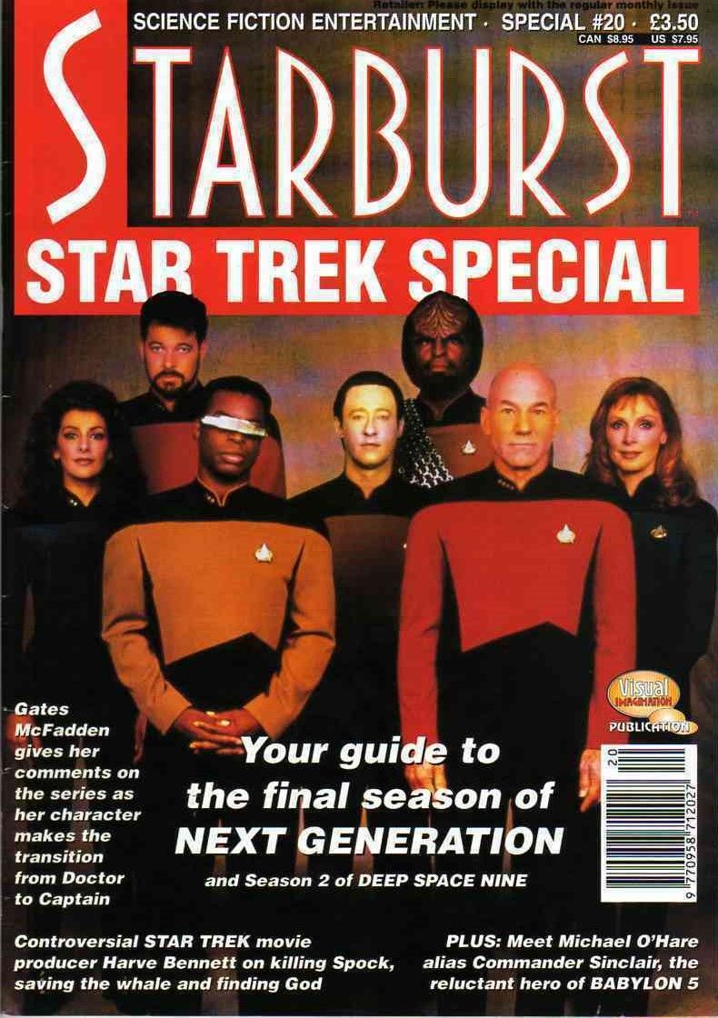 STARBURST magazine side cover  Special #20  1994