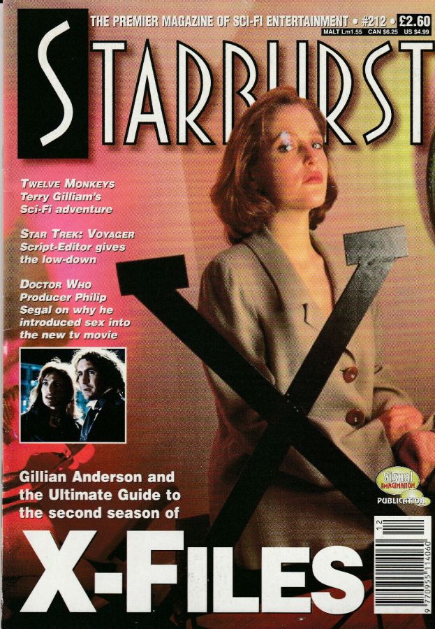 STARBURST magazine side cover Issue 212 April 1996