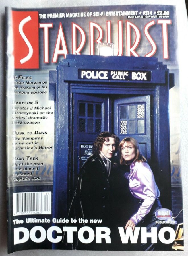 STARBURST magazine side cover Issue 214 June 1996