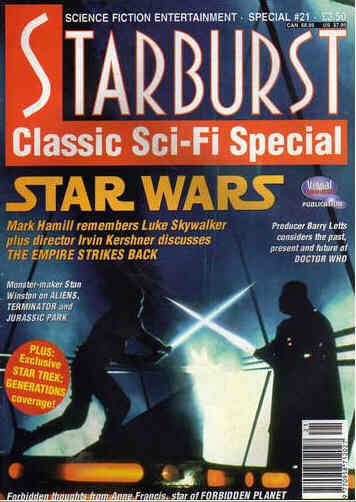 STARBURST magazine side cover  Special #21  1994