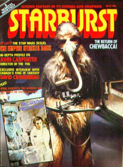 STARBURST magazine side cover Issue 22 June 1980