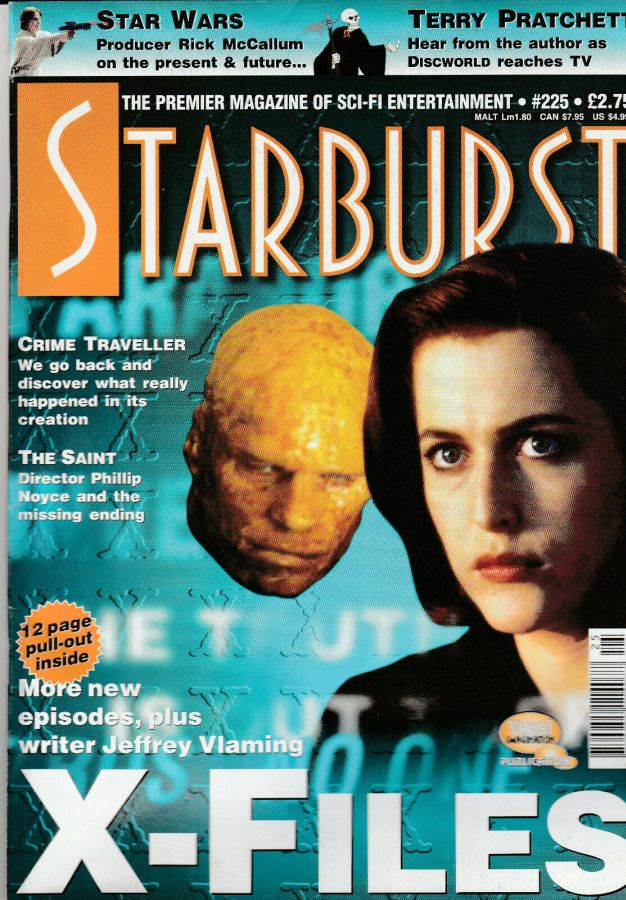 STARBURST magazine side cover Issue 225 May 1997