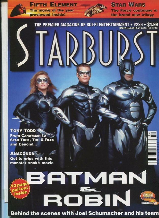 STARBURST magazine side cover Issue 226 June 1997