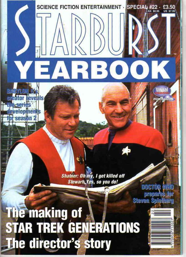 STARBURST magazine side cover  Special #22 Yearbook  1994