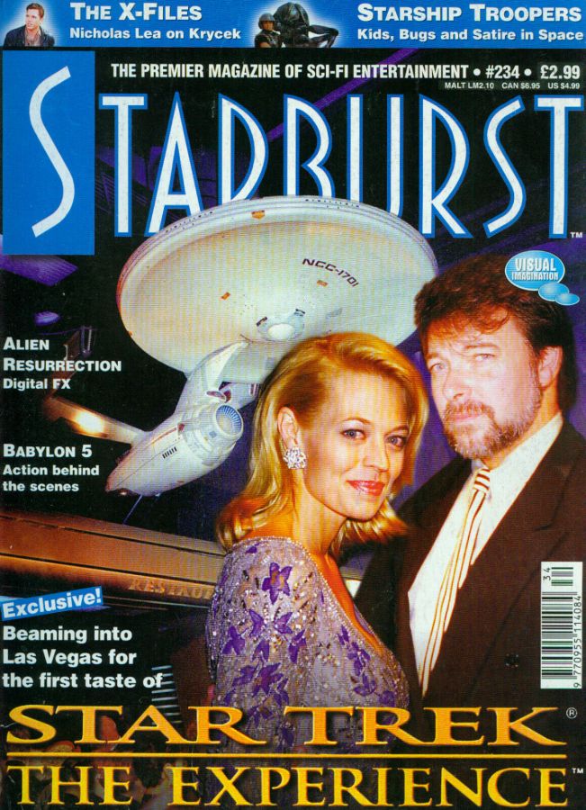 STARBURST magazine side cover Issue 234 February 1998