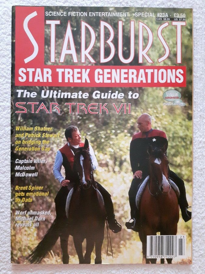 STARBURST magazine side cover  Special #23A  1995