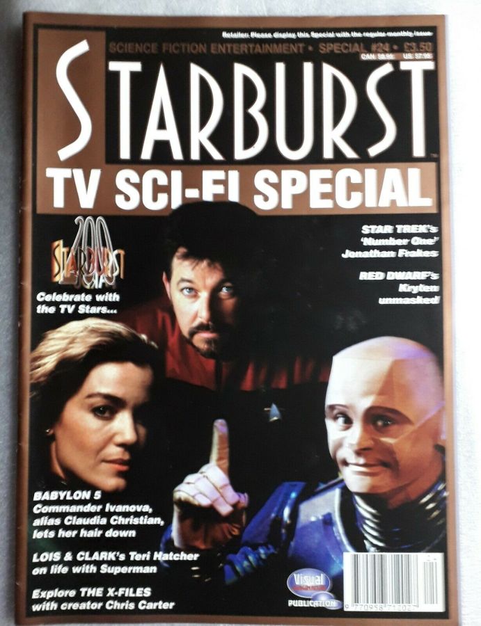 STARBURST magazine side cover  Special #24  1995