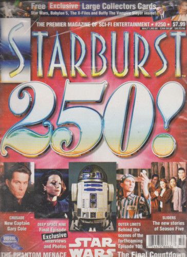 STARBURST magazine side cover Issue 250 June 1999