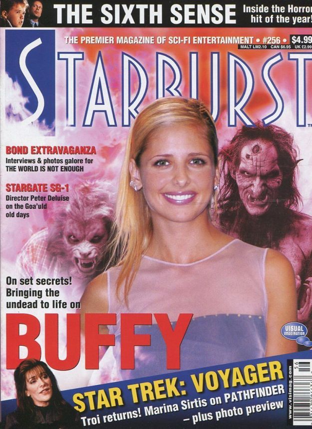 STARBURST magazine side cover Issue 256 December 1999