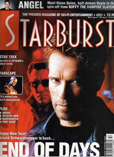 STARBURST magazine side cover Issue 257 January 2000