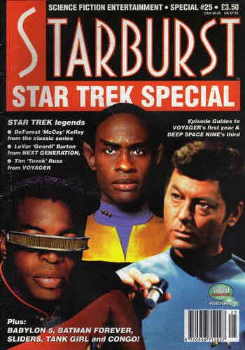 STARBURST magazine side cover  Special #25  1995