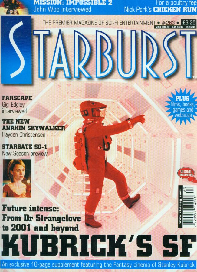 STARBURST magazine side cover Issue 263 July 2000