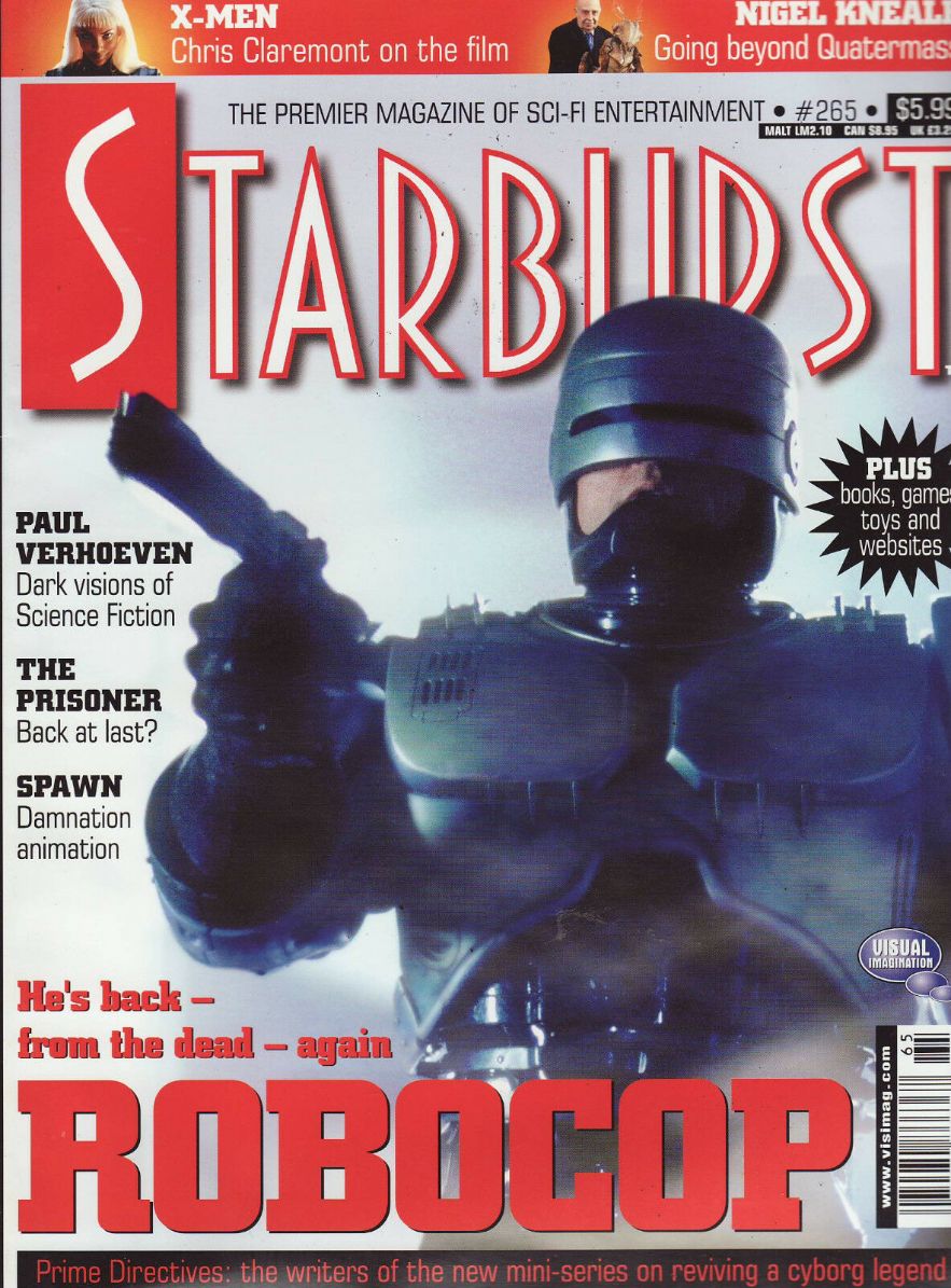STARBURST magazine side cover Issue 265 September 2000