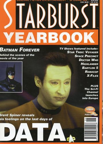 STARBURST magazine side cover  Special #26 Yearbook  1995