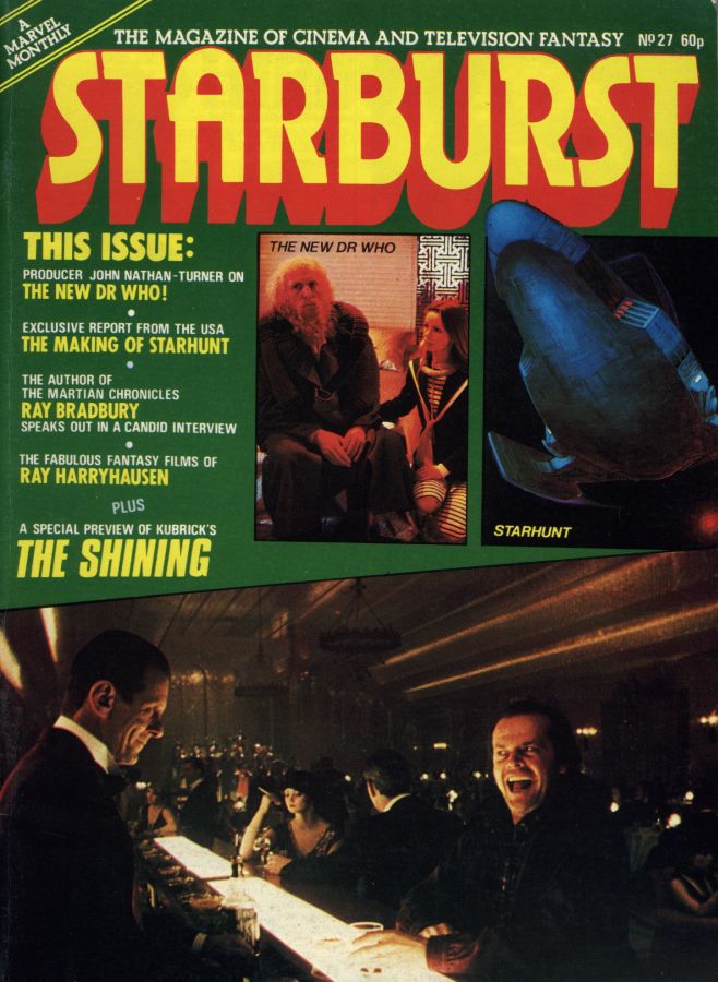 STARBURST magazine side cover Issue 27 November 1980