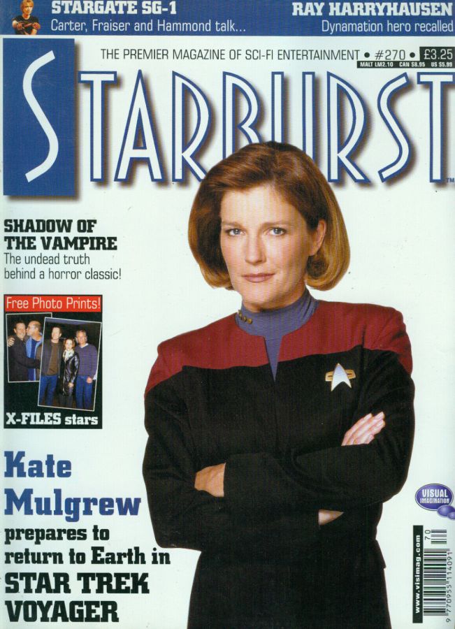 STARBURST magazine side cover Issue 270 February 2001