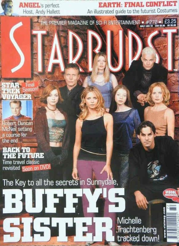 STARBURST magazine side cover Issue 272 April 2001