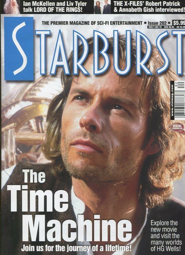 STARBURST magazine side cover Issue 282 February 2002