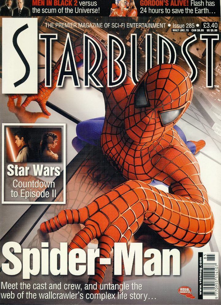 STARBURST magazine side cover Issue 285 May 2002