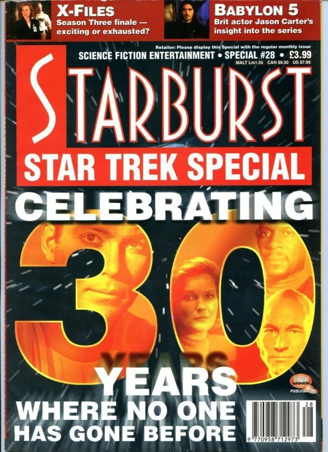 STARBURST magazine side cover  Special #28  1996
