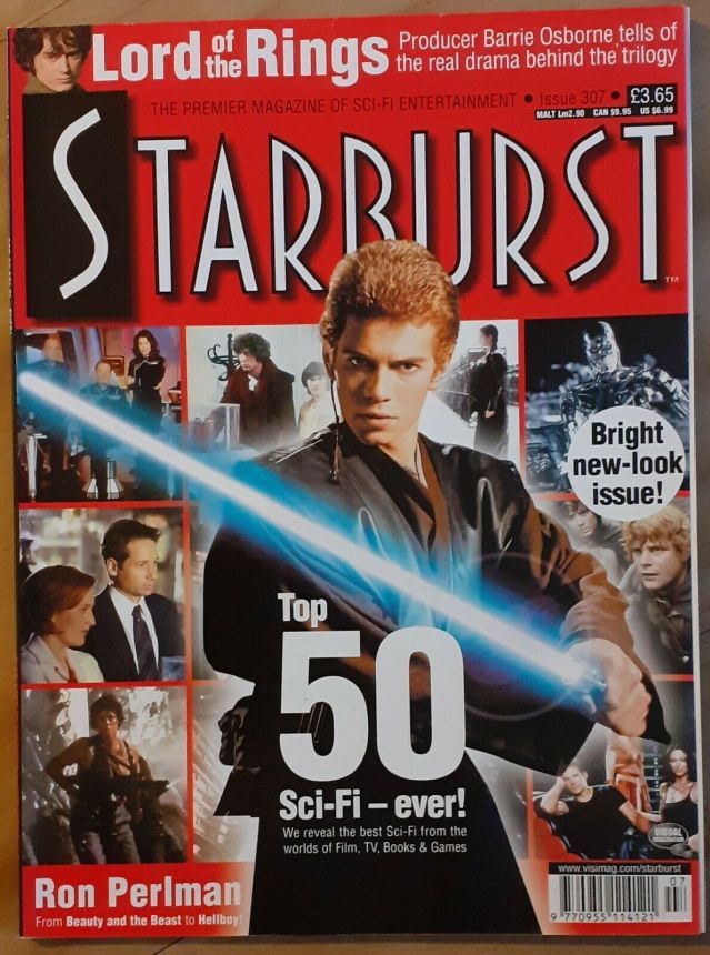 STARBURST magazine side cover Issue 307 February 2004