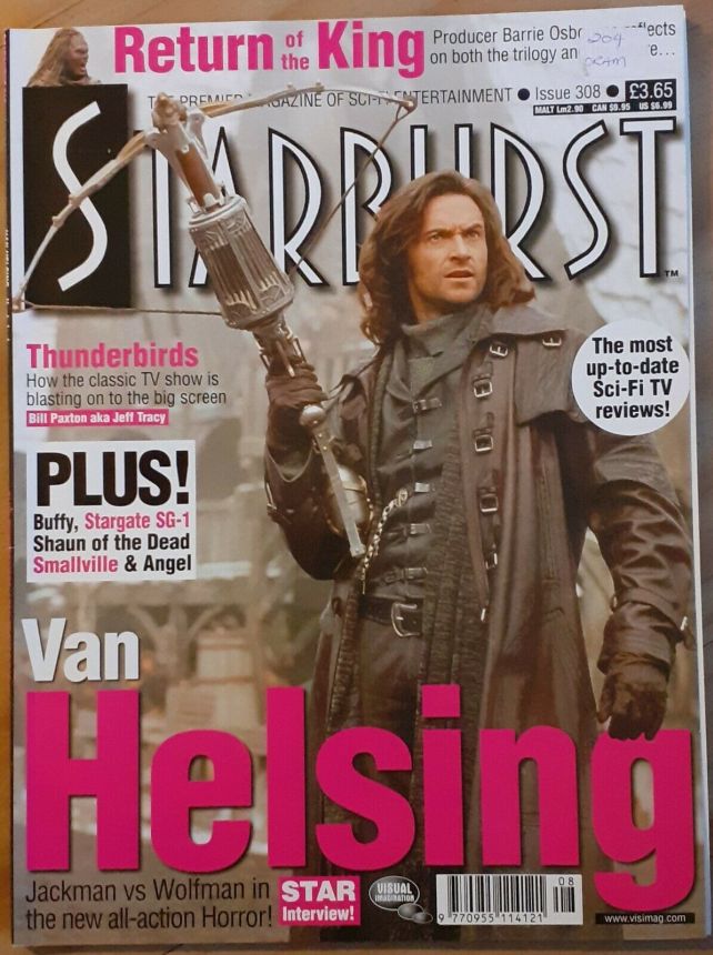 STARBURST magazine side cover Issue 308 March 2004